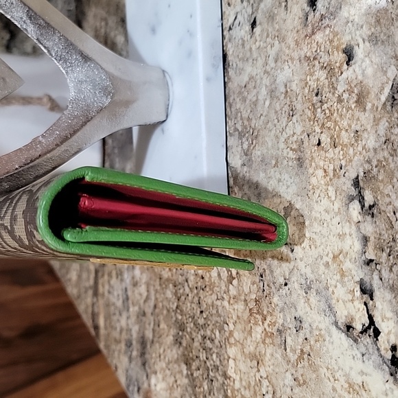 CHRISTIAN DIOR EUC  Monogram Rasta Walle - Picture 6 of 9